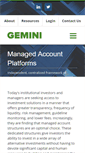 Mobile Screenshot of geminialt.com